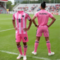 Miniatyrbild 2 av 3: 25-26 Inter Miami CF Hemma NO.9 Suárez Tröjor Set Barn Vuxen Fotbollsutrustning med Strumpor NO.9 XL