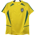 Miniatyrbild 1 av 2: 2002 Brasilien Hemma Matchtröja Träning Uniform Kortärmad T-shirt Home XL