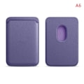 Pikkukuva 1 / 5: Luxury for Magsafe magneettinen nahkainen lompakkokotelo iPhone 11 12 13 14 15 Pro Max S23 korttipidike puhelimen laukku suojakansi tarvikkeet Purple