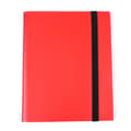 Samlekortmappe, rommer 360 kort, samlekortalbum 360 cards red