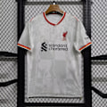 Miniatyrbillede 1 af 2: Liverpool F.C. Kortærmet fodboldtrøje til sæson 2425 - Hurtigtørrende, åndbart sportstøj Away 2 XXL