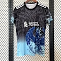 Miniatyrbild 1 av 2: Liverpool Special Edition Träningsuniform Fotbollströja S-2XL Black/Blue L