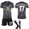Miniatyrbillede 1 af 2: 24-25 Manchester United F.C. NO.17 GARNACHO Special Edition Fodboldtrøjer Børn Voksen Fodboldudstyr 22