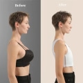 Miniatyrbillede 5 af 7: Kvinde Åndbar Bryst Binder Side Spænde Kort Vest Toppe Bryst Binder Undertøj Tank Top Trådløs Bryst Wrap Bandage White XL