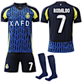 Miniatyrbilde 1 av 2: 24-25 Al-Nassr FC Bortetrøye Nr. 7 RONALDO Fotballtrøyer Barn Voksen Fotballutstyr XS
