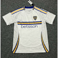 Miniatyrbilde 1 av 2: Boca Juniors kortærmet fotballskjorte sesong 2425 - Hurtigtørkende, pustende sportstøy Away XL