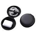 Miniatyrbillede 2 af 5: 2 stk. Hard Case til Headset/Air Pods og Oplader Sort Black 8*8*3 CM