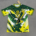 Miniatyrbillede 1 af 3: 2024-2025 Brasilien Special Edition Jersey Fodbold T-shirt S-2XL Yellow Bird XL