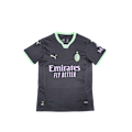 Miniatyrbild 1 av 4: A.C. Milan Bortaströja Fotbollströja 2024-2025 S-2XL S