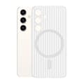 Samsung Galaxy S24 Plus Mobile Case Corrugated - Transparent