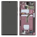 Galaxy S22 Ultra LCD Display Burgundy