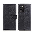 Miniatyrbild 1 av 5: Samsung Galaxy A03s Plånboksfodral med Stativ - Svart