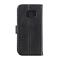 Miniatyrbild 6 av 7: Samsung S7 Edge Plånboksfodral Läder med Stativ - Svart