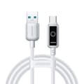 Joyroom USB-A to USB-C fast charging cable 66W, 1.2m - White