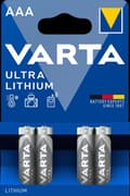 VARTA Ultra Lithium AAA battery, 4-pack