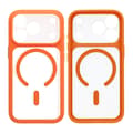 Skal för iPhone 17 Pro Max - MagSafe & Kameraskydd - Orange