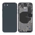 iPhone SE 2020 Back Cover with Complete Frame OEM - Black