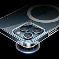 Miniatyrbild 4 av 5: Stöttåligt MagSafe Skal iPhone 13 Pro Max - Transparent