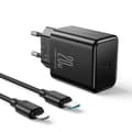 NEXTBATT Lightning to USB-C PD iPhone Fast Charger 20W with cable, 1m - Black