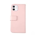 Miniatyrbild 1 av 7: iPhone 12 Mini Plånboksfodral Läder Rvelon - Rosa