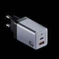 NEXTBATT 45W Fast Charger USB-C/USB-A - Black/Gray