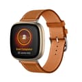 Adjustable Fitbit Versa 4 etc. band - Brown