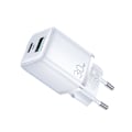 Miniatyrbild 1 av 7: SiGN Mini Snabbladdare USB & USB-C, PD & Q.C3.0, 3A, 30W - Vit