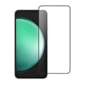 Skärmskydd Samsung Galaxy S24 FE med Aluminium ram (miljö)
