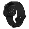 Soft Fitbit Versa 4/ Sense 2 watch strap - Black