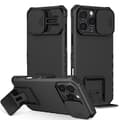 iPhone 16 Pro Case with camera protection - Black