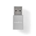 Nedis USB-A to USB-C Adapter, 5Gbps - Silver
