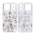 Case Magsafe for iPhone 17 Pro Max - Transparent flowers and twigs