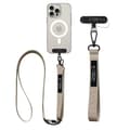 Tech-Protect C65 phone strap set for crossbody and wrist – Beige