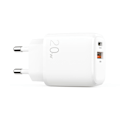 Miniatyrbild 2 av 4: SiGN Dual Snabbladdare PD & Q.C, 3.5A 20W med USB-C & Lightning