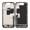 Pikkukuva 1 / 5: Middle frame with small parts for iPhone 16 Pro Max - Sand colored Titanium OEM