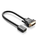 Ugreen DVI (male) to HDMI (female) adapter cable, 0.15m - Black