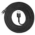 Miniatyrbild 2 av 3: Baseus Cafule USB-A till Lightning Kabel Q.C 3.0, 2A, 3m -