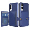 Samsung Galaxy S25 Edge Case with Card slots - Blue