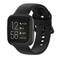 Fitbit Versa 2 / Versa / Versa Lite / Blaze Silicone watch strap - Black