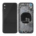 iPhone XR Back Cover with Full Frame Premium - Black