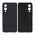 Silicone Phone Case for Samsung Galaxy S25 Edge - Black