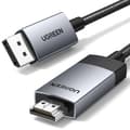 UGREEN DisplayPort to HDMI cable, 4K @ 60Hz, 1m - Gray