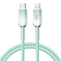 SiGN Dynamic Series USB-C to Lightning Cable 2.4A, 1m - Green