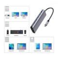 Miniatyrbild 2 av 5: SiGN 7-i-1 USB-C-hub HDMI RJ45 USB-C