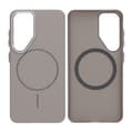 Samsung Galaxy S25 Plus Mobile Case Carbon Patterned - Gray