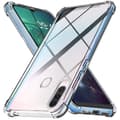 Stöttåligt Mobilskal Samsung Galaxy A20s - Transparent