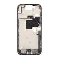 Pikkukuva 2 / 5: Middle frame with small parts for iPhone 16 Pro Max - Sand colored Titanium OEM