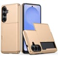 AMORUS Samsung Galaxy S26/S26 Pro Case Card Holder - Gold
