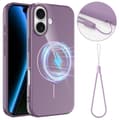 iPhone 17 MagSafe compatible Case with carrying strap - Purple