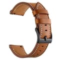 Garmin Venu Watch Strap in Leather, 20 mm - Brown